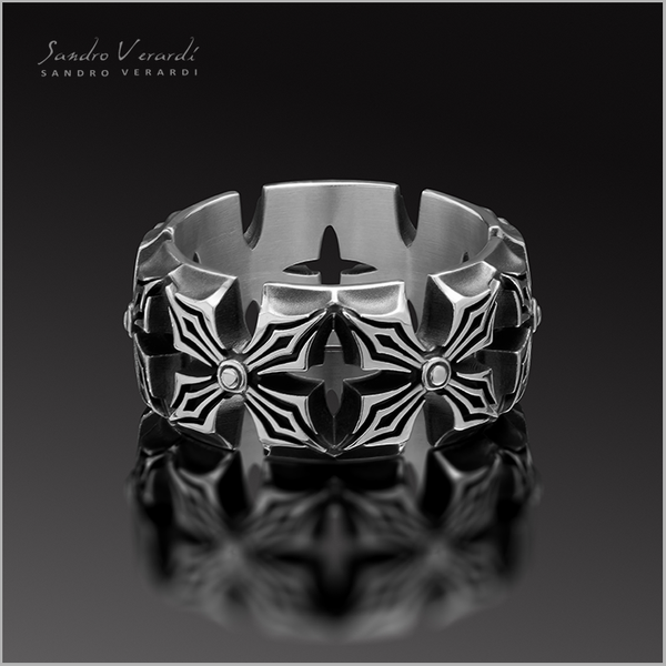 Silver Ring "Light Of Shamballa"